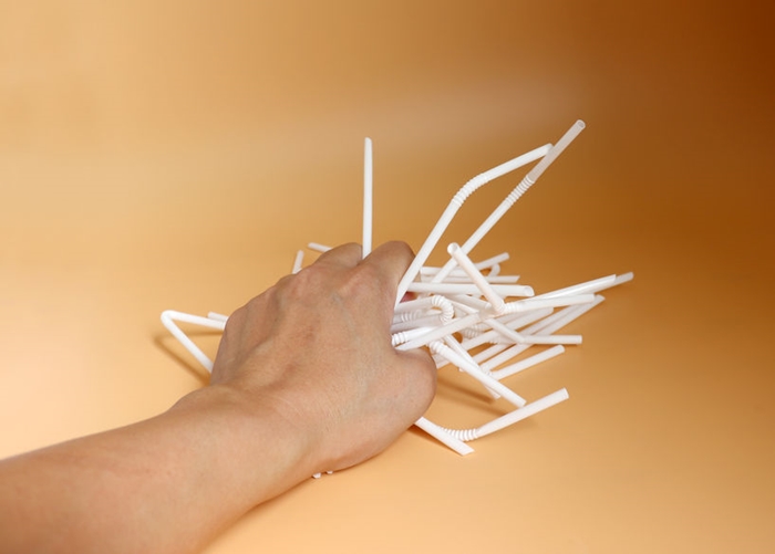 “1회용 컵, 용기, 비닐봉투, 플라스틱빨대 사용 안돼요”