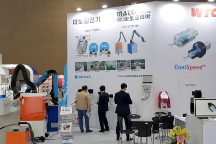 [코파스(KOFAS) 2019] 마토코리아, 유럽 선진 기술 활용한 오일미스트집진기 공급