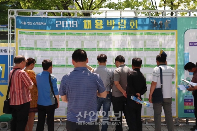 [포토뉴스] 날씨도 취업 열기도 ‘후끈후끈’…‘시흥·안산 스마트허브 채용 박람회’ 개최