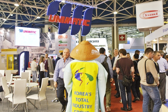 [영상으로 보는] 러시아 모스크바 국제기계장치 전시회