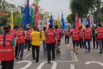 청계천 상인들, 대책없는 청계천 개발 중단 촉구