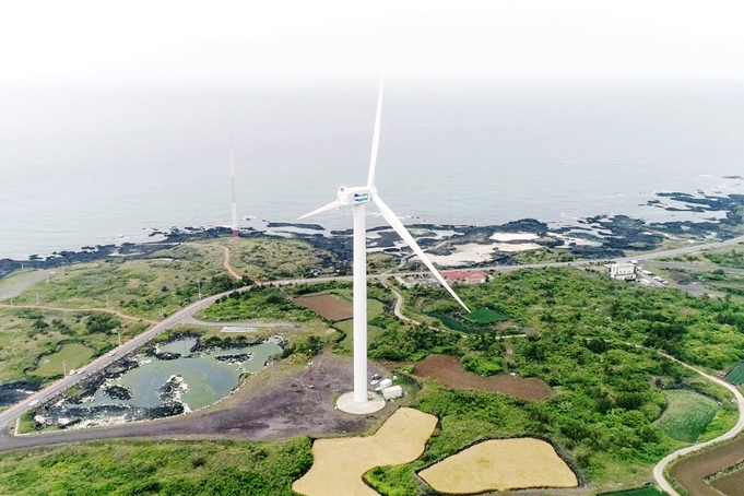 두산중공업, 국내 최대 용량 5.56MW 해상풍력모델 상용화