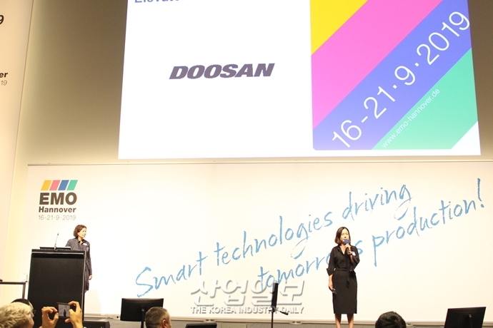 [포토뉴스] EMO 2019 Preview 피칭 세션 참가 기업들, “EMO 2019에서 만나요”