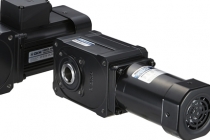 DKM모터, 공작기계 칩 컨베이어용 직교타입모터 헬리크로스 감속기 자체개발