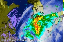 제5호 태풍 '다나스', 20일 오전 전남해안 상륙