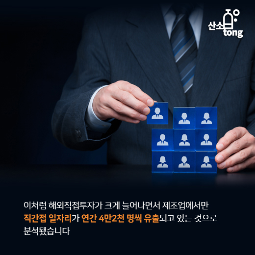 [카드뉴스] 제조업 해외투자 증가율, 국내 설비투자 증가율 2배 넘어