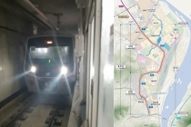 지하철 5호선 연장 하남선(상일~검단산) 1단계 완료, 시험운행