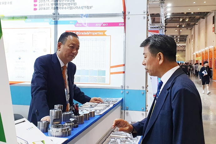 [2019 한국기계전] 건우초경(주), “멈추지 않는 기술 개발과 경영 혁신이 저력의 비결”