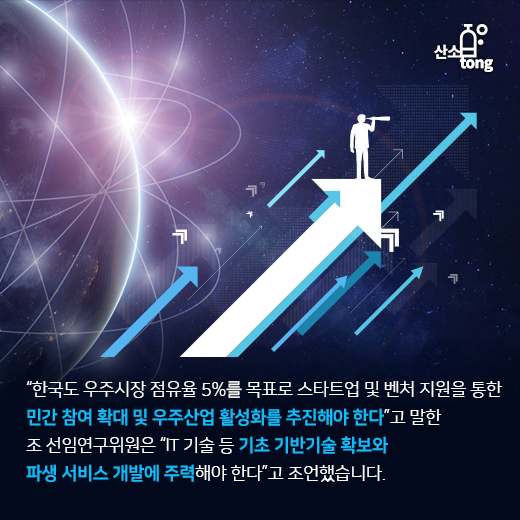 [카드뉴스] 치열해지는 우주개발, 이제는 ‘국가안보’ 아닌 ‘경제적 경쟁’