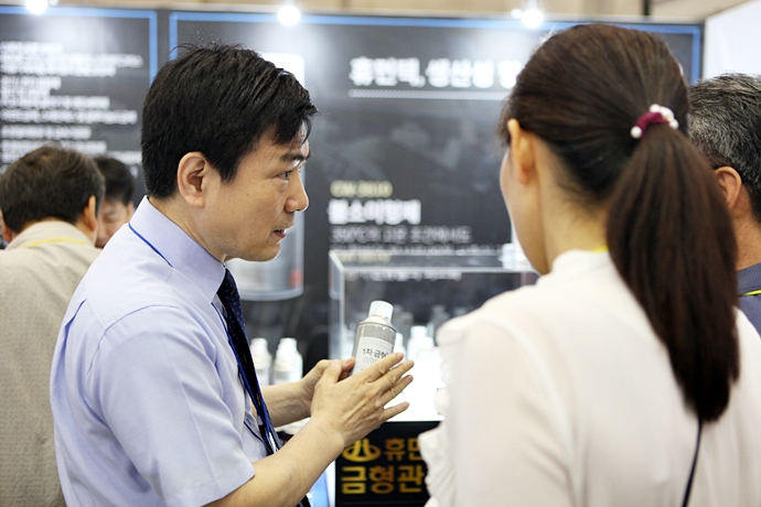 [2019 한국기계전] 휴먼텍 “4차 산업혁명에 최적화 된 제품군 개발 노력”