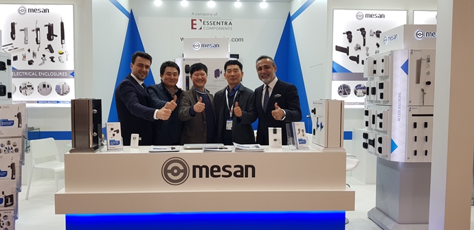 [2019 한국기계전] 도아텍, 품질·디자인 모두 잡은 유럽산 잠금장치 소개