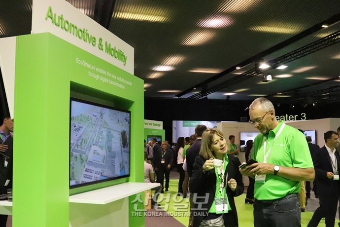 [슈나이더 in 바르셀로나] 슈나이더일렉트릭으로 가득 찬 바르셀로나…‘초록 물결’ 행렬