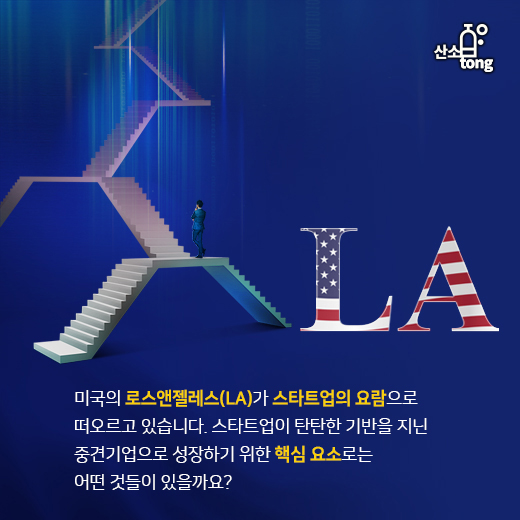 [카드뉴스] LA, 필수 요소 고루 갖춘 ‘스타트업의 본고장’