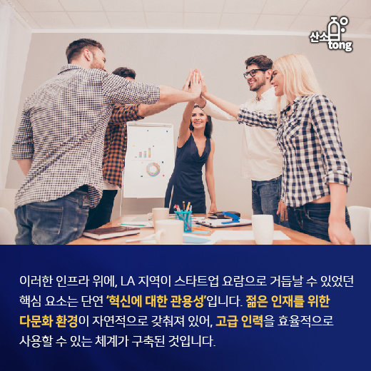[카드뉴스] LA, 필수 요소 고루 갖춘 ‘스타트업의 본고장’