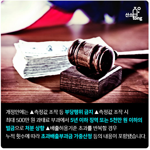 [카드뉴스] 미세먼지·대기오염물질 조작 등 대기배출사업장 불법 근절