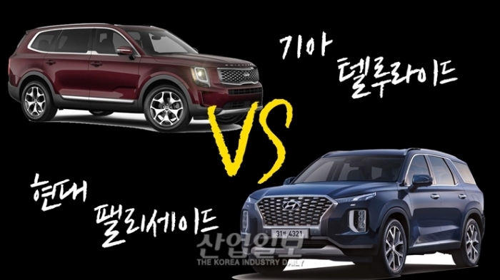 [Review] 기아 텔루라이드 Vs.현대 팰리세이드 '형제의 난(難)' 겪나