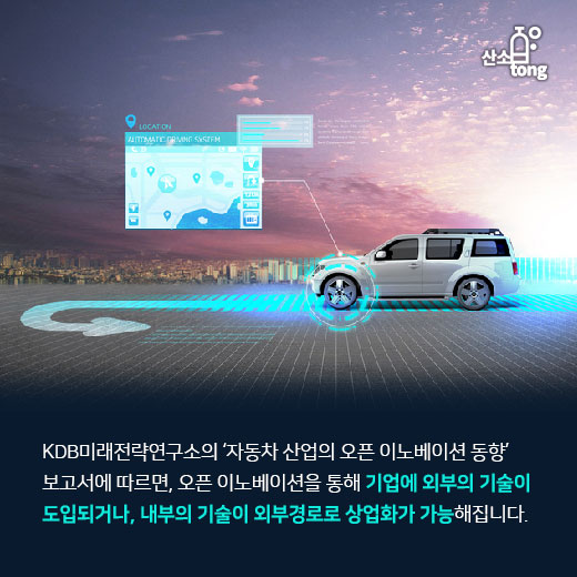 [카드뉴스] 자동차 시장의 성장 정체, 오픈 이노베이션으로 돌파구 찾는다