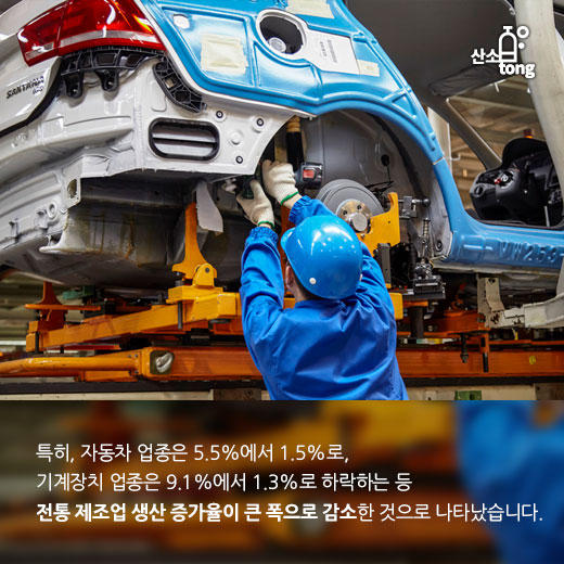 [카드뉴스] 전 세계 제조업 생산량, 글로벌 공급과잉 심화 영향 ‘둔화’