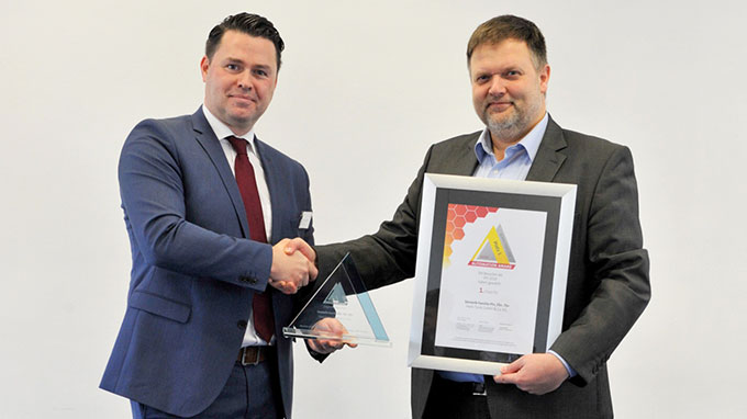 터크(TURCK), 유체 센서 시리즈, 자동화 부문 어워드 수상