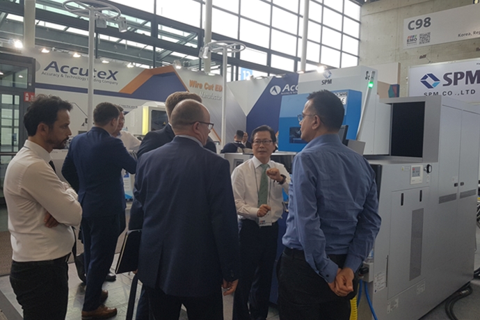[KIMEX2020] SPM(에스피엠), 와이어 방전가공으로 신소재 가공의 새로운 가능성 제시