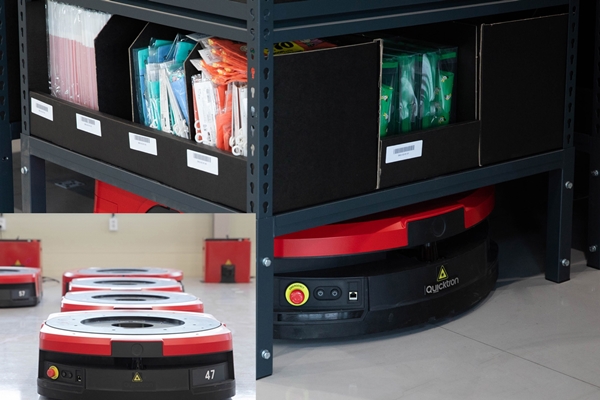 B2C 최초 물류센터 무인운반로봇(AGV) 도입