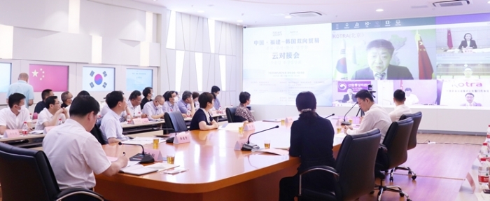 국내 50개사, 中 푸젠성과 온라인 수출상담회 진행