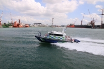 게츠너(Getzner)사의 실로머(Sylomer) 베어링, 경비정 진동 최소화 성공