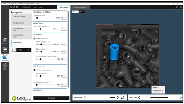 스케이프 테크놀로지스(Scape Technologies), 사용자 친화성 극대화한 Bin-Picking 솔루션 출시