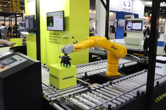 [포토뉴스] 코그넥스(Cognex)-스토브리(Staubli), 협동 프로세스 선보여