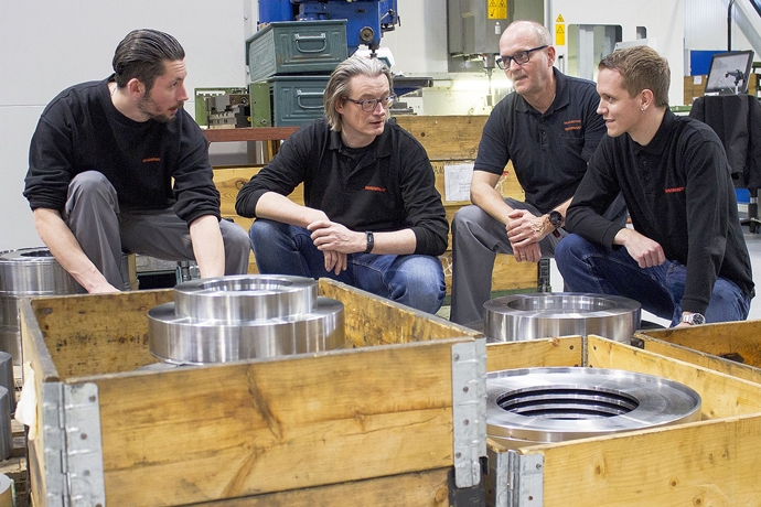 RINGSPANN(링스판) 프리휠 (캠 클러치), 전동기와 전동기간 지능적 스위치 가능