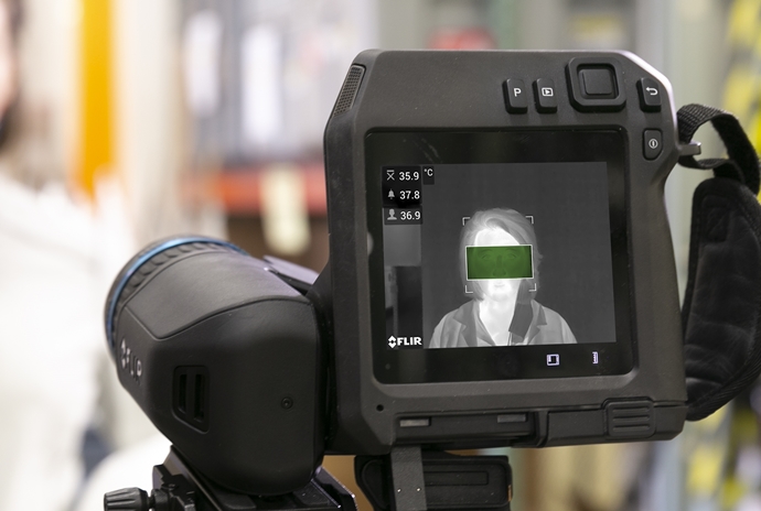 FLIR Systems(플리어시스템), 발열(피부 온도 상승(EST)) 검사를 위해 업데이트된 열화상 카메라 출시