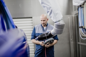 듀어(Dürr), 디지털 트윈 기반 페인트 두께 측정 솔루션 ‘DXQ3D.onsite’ 제시