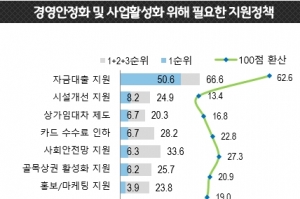 코로나19로 위기 맞은 소상공인 지금 필요한 정책은 자금지원
