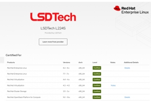엘에스디테크(LSDTech), 하이퍼바이저 분야 레드햇 인증까지 획득