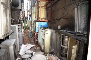 최근 5년 상가건물 공간 화재, 전기적 요인·원인 미상·기계적 요인 順