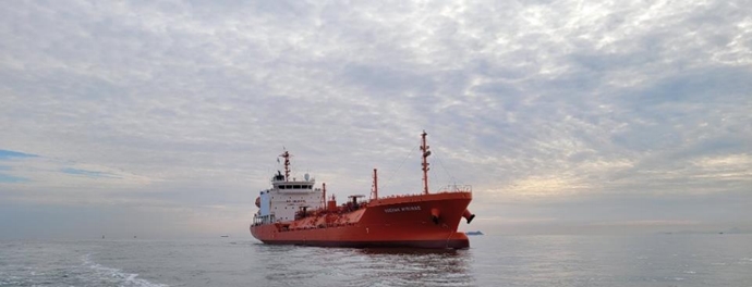 알파라발 Pure ballast Compact, 리트로핏 마치고 출항