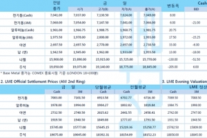 [11월18일] 제롬 파월 연준의장, 백신 나와도 몇달 동안 불확실성 커(LME Daily Report)