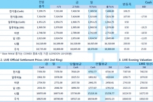 [11월26일] 백신 기대감 글로벌 위험 자산↑ 일부 백신효과 의구심(LME Daily Report)