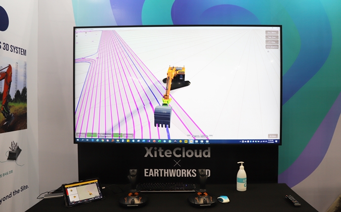 3차원 드론 측량과 플랫폼 활용해 언택트로 토공량 측정