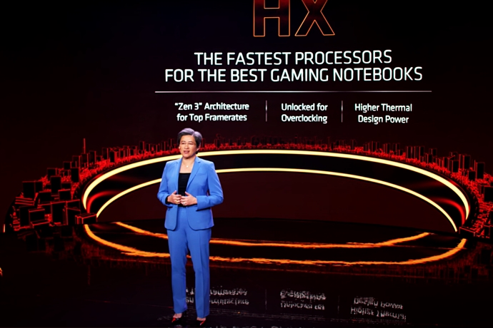 [포토뉴스] AMD CEO 리사 수 박사, CES 2021에서 고성능 모바일 프로세서 제품군과 차세대 서버 프로세서 공개