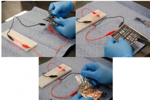 전고체 이차전지, 대면적 적층기술 확보로 구김·절단에도 작동 가능해져