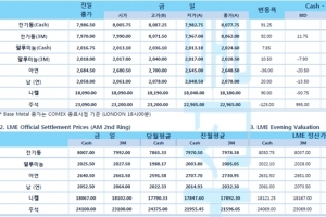 [2월8일] 달러 다시 약세, 바이든 부양책 기대감 뉴욕 증시 사상 최고치 경신(LME Daily Report)