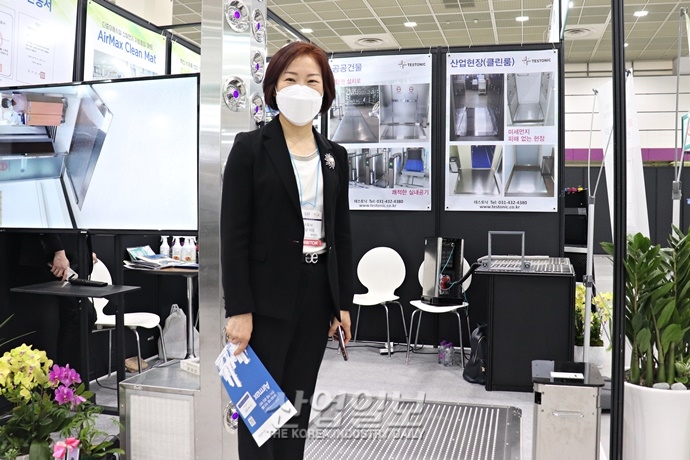 [2021 전기산업대전] ㈜테스토닉, 반도체 공장·발전소 등 미세먼지 잡는 기술력