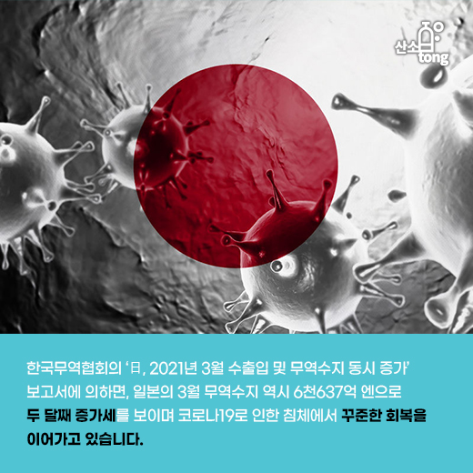 [카드뉴스] 일본, 올해 3월 수출입·무역수지 두 달 만에 ‘증가’