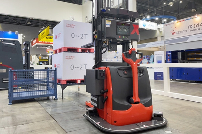 VisionNav, Korea MAT에서 최신 무인 산업용 자동차 및 솔루션 선보여