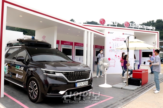 [포토뉴스] 드론택시·자율주행차·커넥티드카 체험…SSME2021에서 진행
