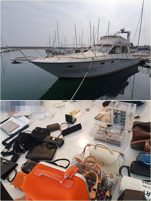 고액체납자에 선박, 건설기계, 명품 가방 수백점 압류