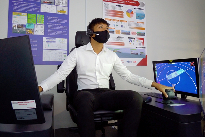 ABB-Keppel O&M, 조이스틱으로 예인선 원격 제어