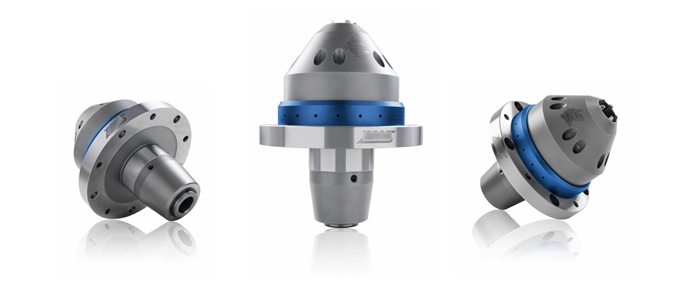 GDS, 다중 범위 클램핑 시스템 SHARK 5-조오 척(jaw chuck) 개발