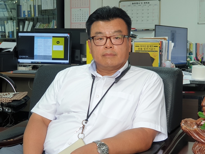 [유수분리기] (주)다담시스템 유정모 대표 “단품 공급 중소기업들도 설 자리 잃지 않도록 제도적 뒷받침 촉구”